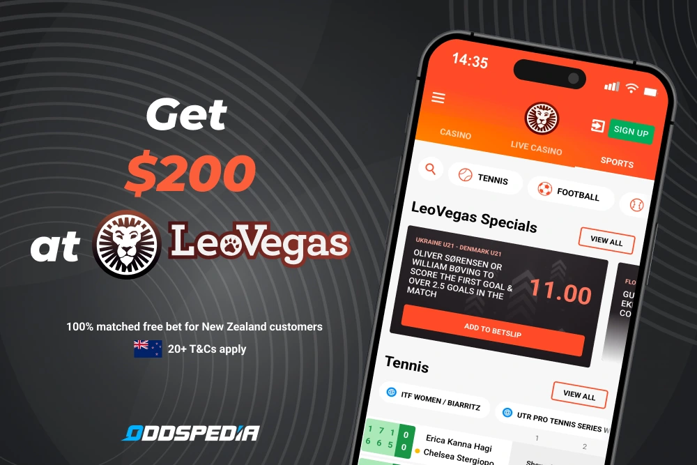 Leovegas app en móvil