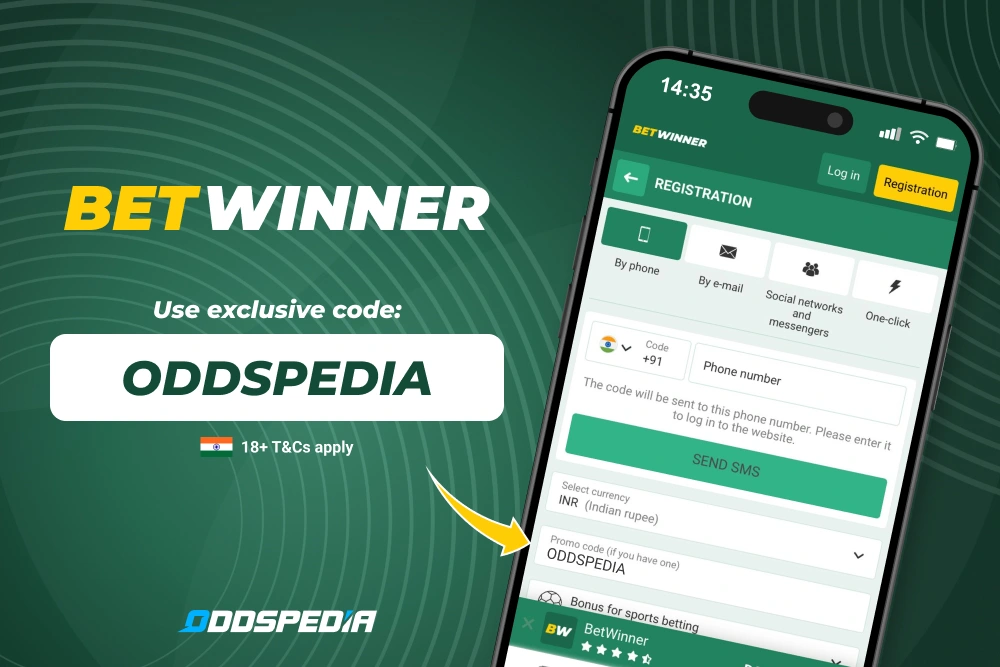 Interfaz de la aplicación móvil de betwinner