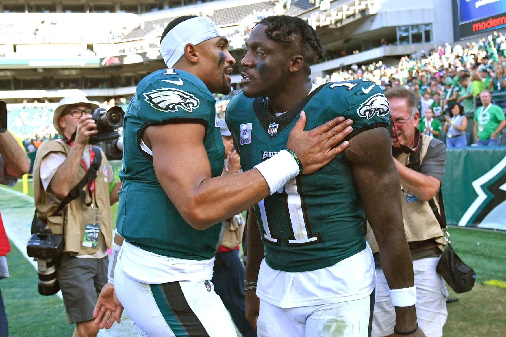 34-31) Philadelphia Eagles vs Washington Commanders in Week 4 #nfl