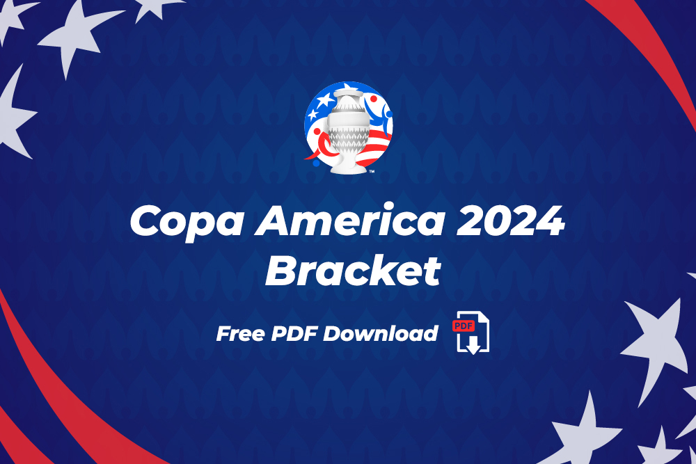 Copa América Bracket 2024 Download Your Free Printable PDF