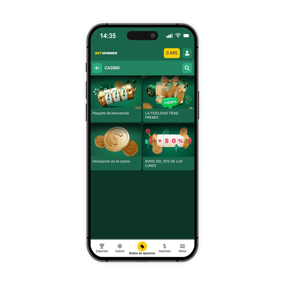 Betwinner españa