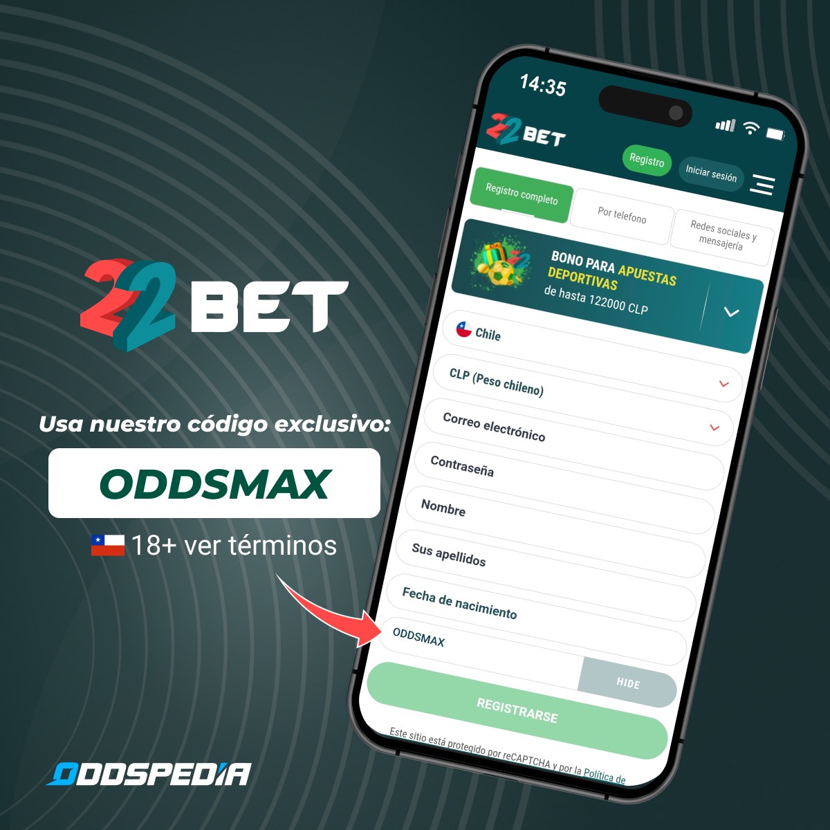 22Bet login