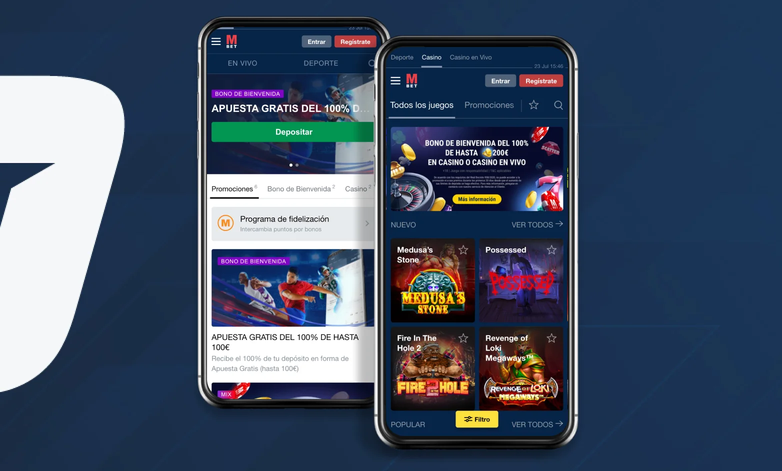 Interfaz de Marathonbet mostrando opciones de bono