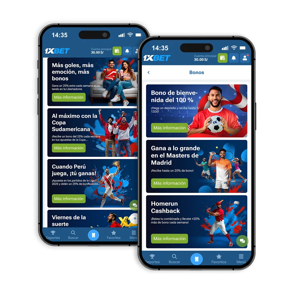 Código promocional de 1xBet Perú