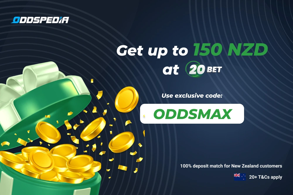 Wizualizacja monet 20bet bonus