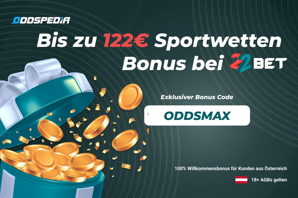 22bet Bonus Münzen für Deutschland und Österreich