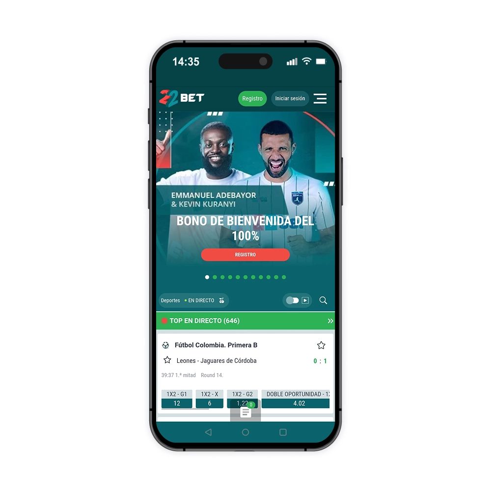 Código promocional 22Bet Argentina