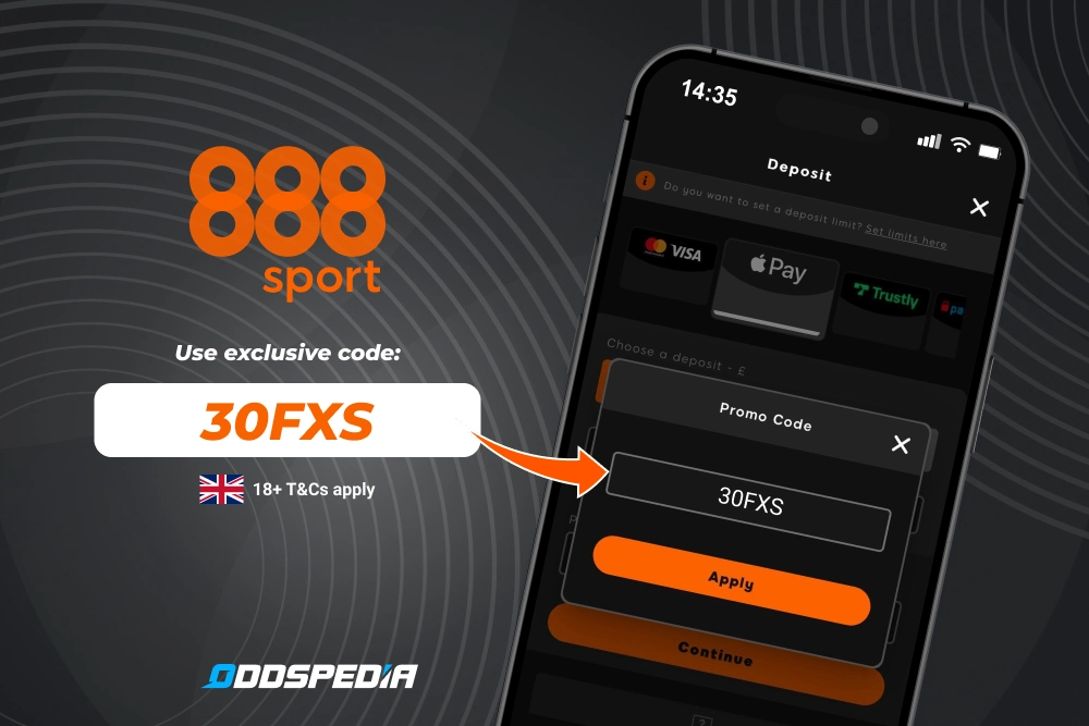 888sport Promo Code & Sign Up Offer UK (Updated July 2026)