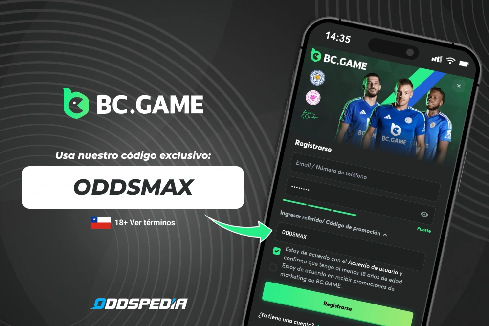 código promocional BC Game Sport