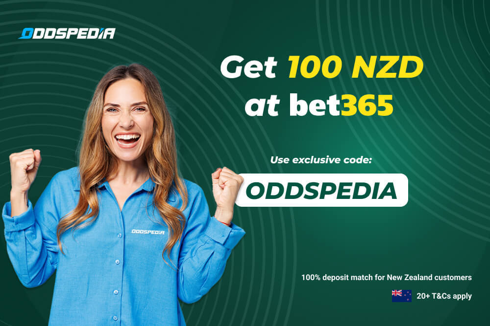 Bet365 bonus code with happy woman