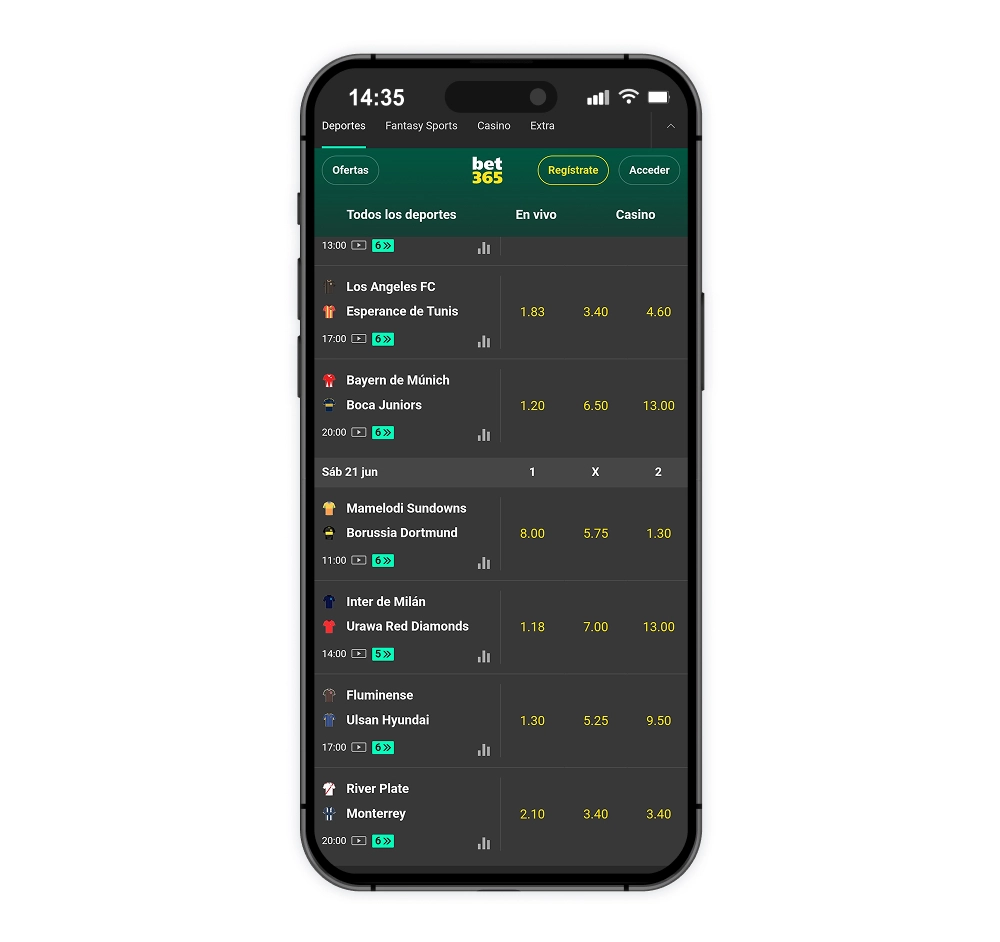 Código de bono bet365 México