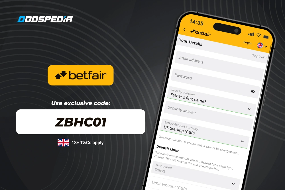 Betfair sign up offer