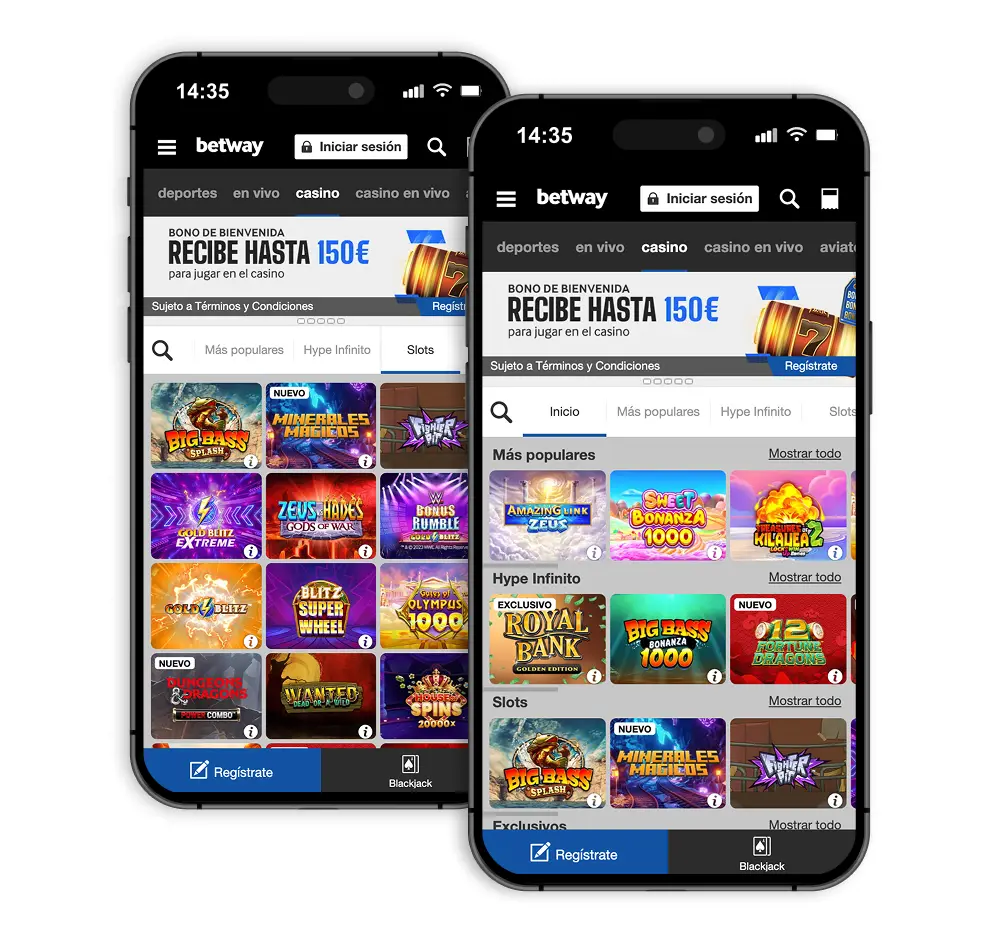 Betway bono de casino