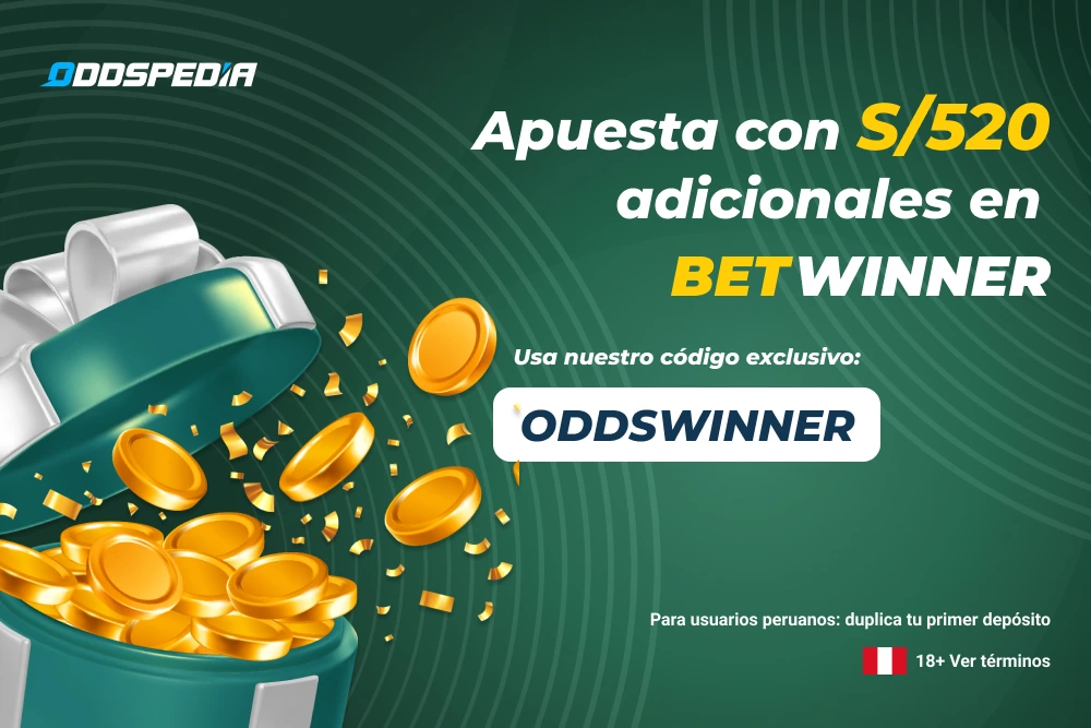Código promocional BetWinner Perú