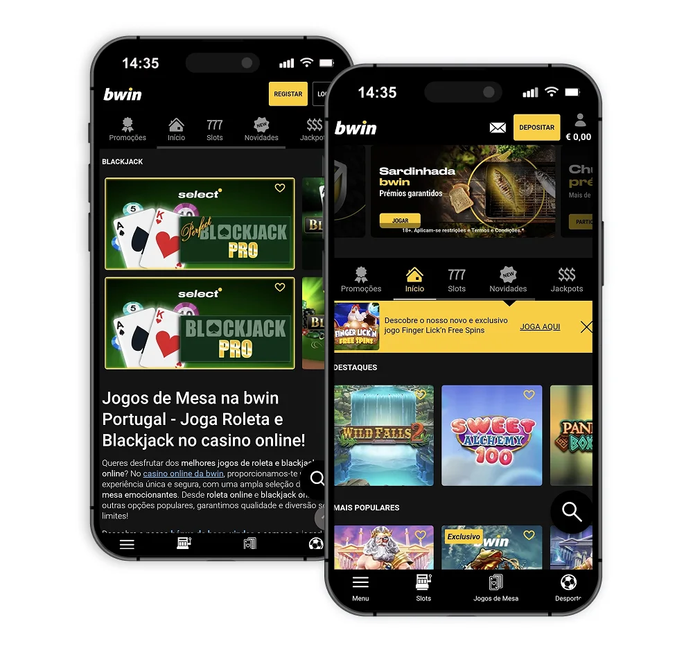 Casino bónus de boas-vindas da Bwin Portugal