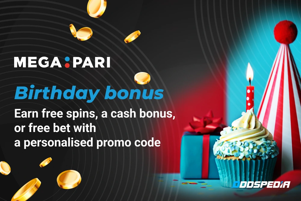 Megapari bonus
