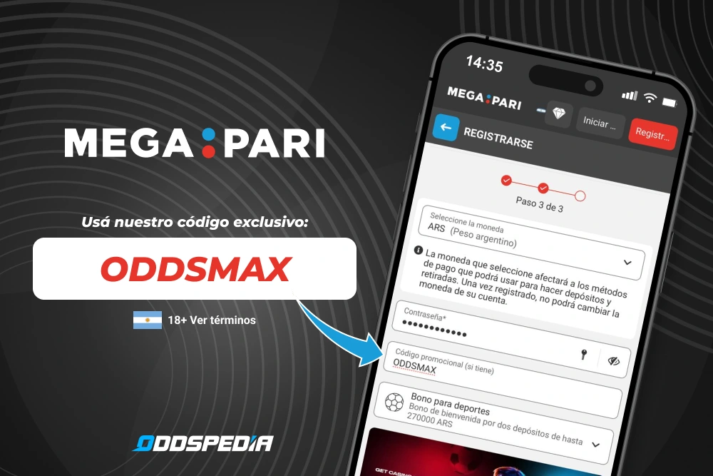 Código promocional Megapari Argentina