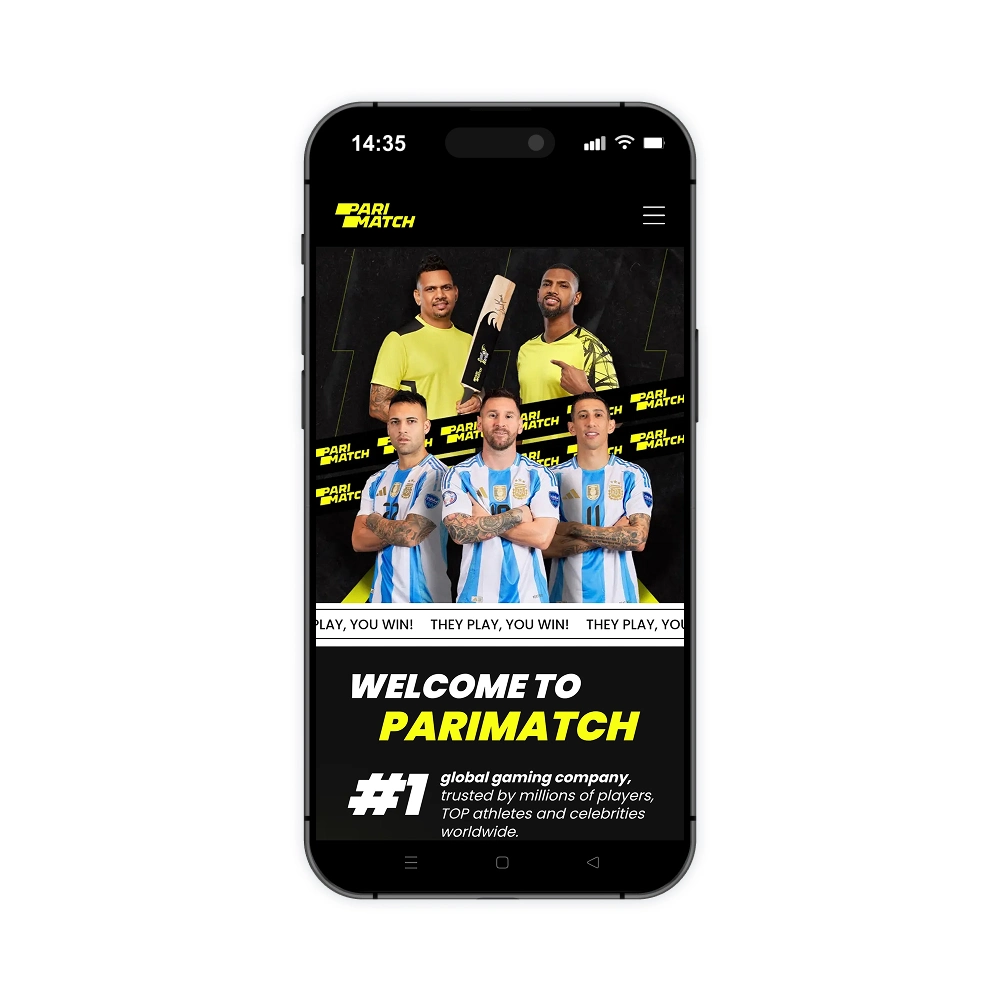 Claim the exclusive Parimatch sign-up bonus and visit the site to get started.