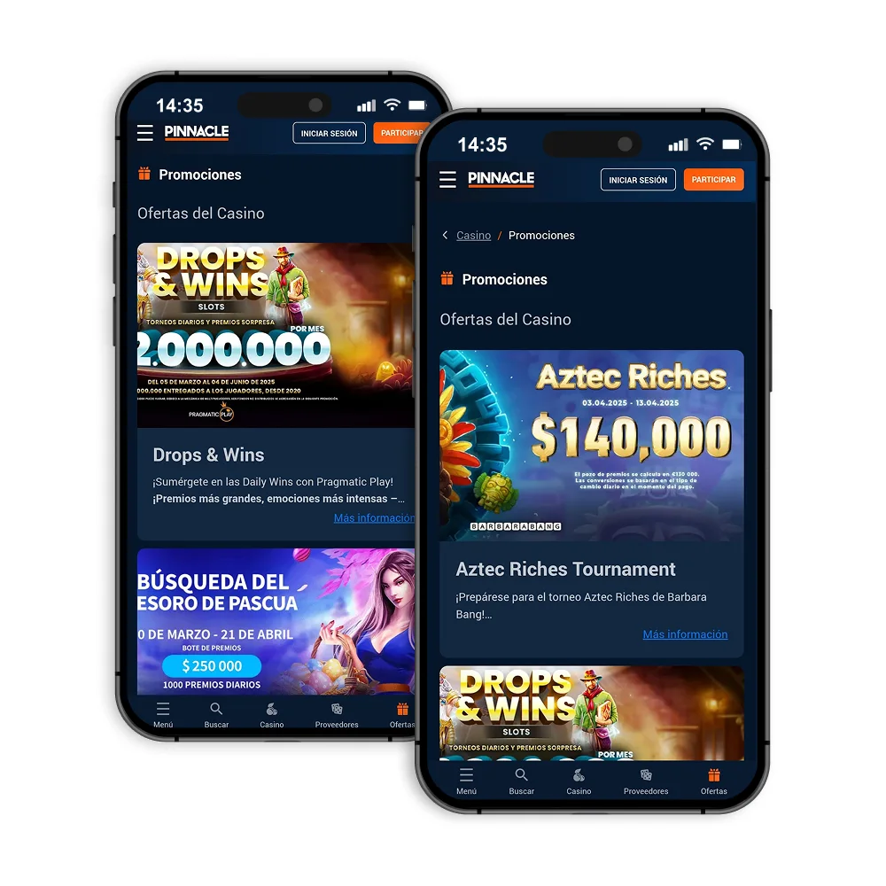 Código promocional Pinnacle Argentina