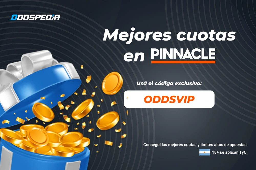 Código promocional Pinnacle Argentina