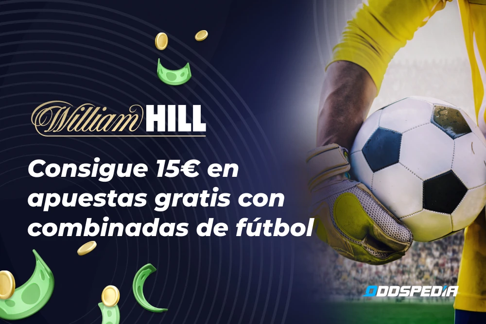 Interfaz de bonos de William Hill España